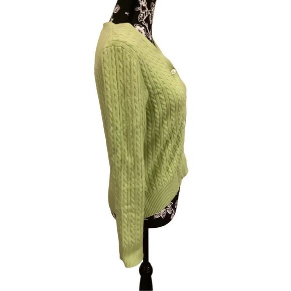 Vintage Neon Field Gear Sweater Marshall Fields Preppy - Picture 6 of 9